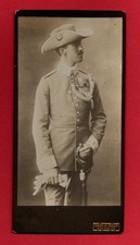 Portrait Soldat Offizier Südwestafrika Kolonie Bayern Ordensspange Säbel Aibling