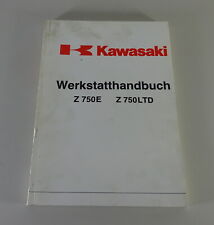 Werkstatthandbuch / Reparaturhandbuch Kawasaki 750 E / Z 750 LTD Stand 08/1980