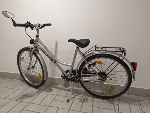 Fahrrad zoll silber city - 26,