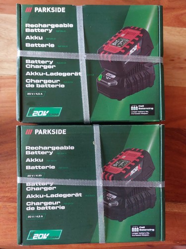 Parkside 20v 4 - 2, ah