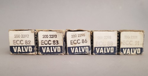 Valvo ecc82 ecc83 ecc86 - 5x,