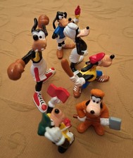 6 x Goofy Figur Schleich Bully