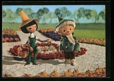 Ansichtskarte Sandmann bei der Gartenschau 