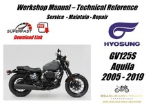 Hyosung GV125S Aquila Service