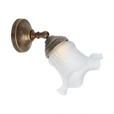 Wandleuchte Aus Satinierter