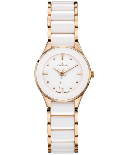 Dugena damen uhr amica weiß - dugena,