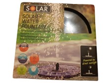 Schou Company A/S Solar Wasserfontäne Teichpumpe Garten Springbrunnen Mehrfarbig