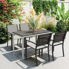 Outsunny Gartentisch Aluminium