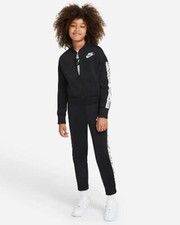 Nike Sportswear Anzug, Junior - 010 (Schwarz/Weiß)