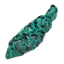 Chrysokoll poliert AAA-Qualität Ø 169 mm  225 g / Peru Freeform Trommelstein 50