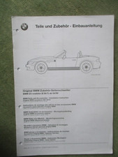 BMW Einbauanleitung Z3