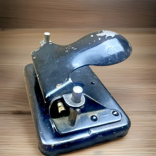Alter antiker locher hefter - antiker,