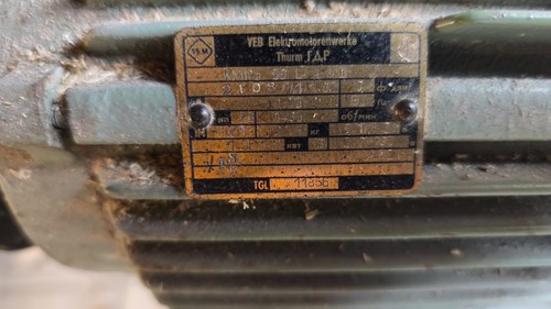 Vem ddr elektromotor veb thurm - vem,
