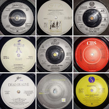 Joblot 247 x 7" New Wave Disco