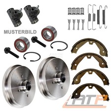 2x BREMSTROMMEL + BREMSBACKEN