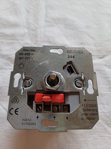Jung drehdimmer 400 watt - drehdimmer,