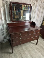 ANTIKE ENGLAND KOMMODE MIT