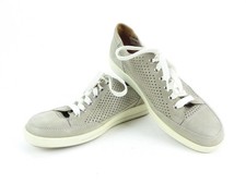 Ganter Damenschuhe Sneaker Gr. 39 UK 6 G Grau Leder Turnschuhe Sport (19247)