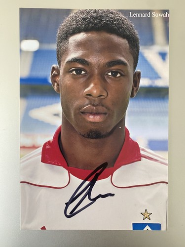 Lennard sowah autogramm - autogramm, /