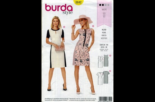 Schnittmuster burda style 6642 - schnittmuster,