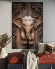 Elefant Leinwand Bild Abstrakt