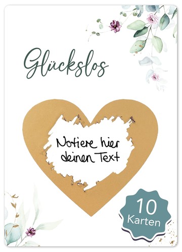 Rubbellose selber machen - 10,