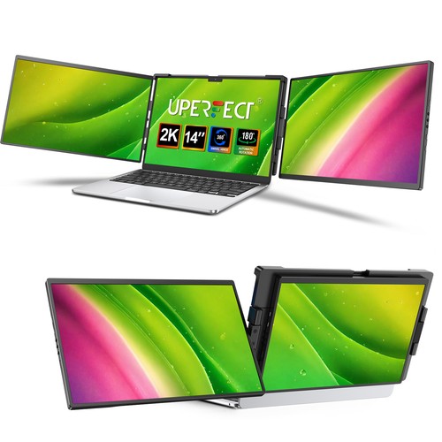 Zoll dual monitore laptop - 14,