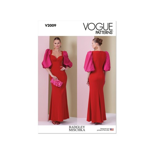Vogue schnittmuster v2009 - schnittmuster,