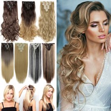 18 Clip In On 8 Tressen Hair