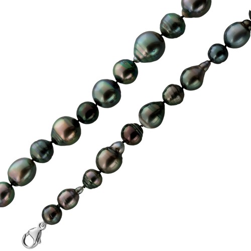Tahiti perlenkette 180cm - tahiti,