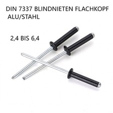 Blindnieten Flachkopf