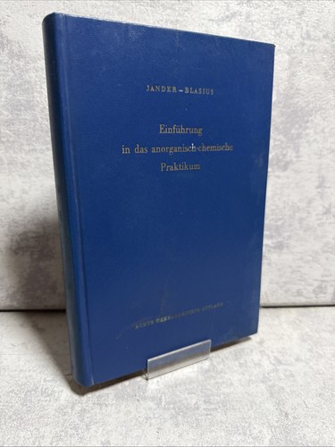 Jander blasius einführung - jander, in