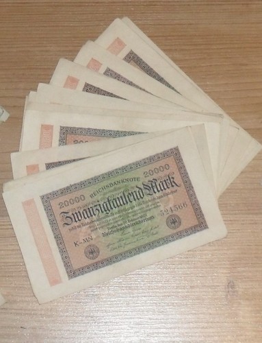 Stück reichsbanknoten - stück,