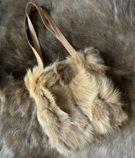 Echt Pelz Tasche Fox Fur Bag Echtes Fell Real Fur Bag