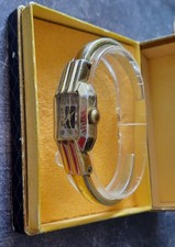 Damenspangenuhr Vergoldet