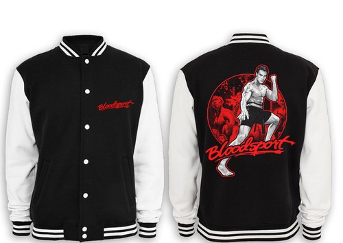 Bloodsport collegejacke film - bloodsport,