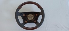 Airbag Lenkrad Echt Holz Wurzelnuß echt Leder Mercedes W140 201 202 124 SL 129