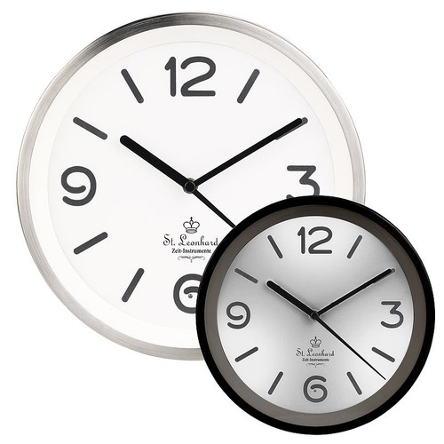 Edelstahl funk wanduhr mit - edelstahl-funk-wanduhr,