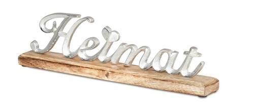 Schriftzug heimat l40cm - schriftzug,