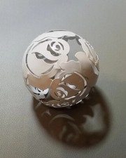 Dekokugel - Metall - Rosen - Formano - Handarbeit 