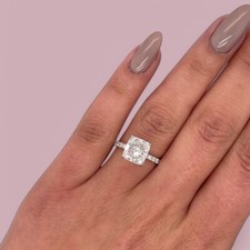 Verlobungsring Diamant Lab