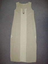 Flaxxxs Damen Leinenkleid -