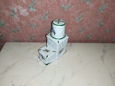 Nostalgie-Porzellan-Kachelofen-Kaufladen-Puppenhaus-Puppenstube-h 9,7 cm