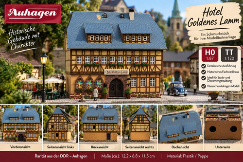 Auhagen ddr fachwerkhaus - tt,