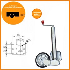 Automatik Stützrad schwerlast