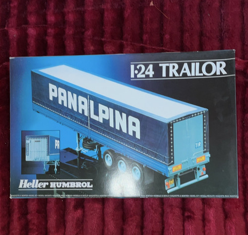 Heller panalpina trailer - panalpina,