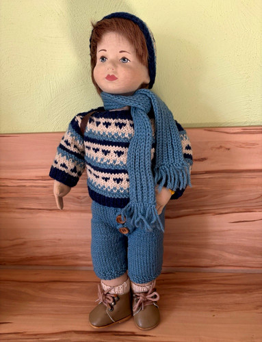 Künstlerpuppe karin heller - karin,