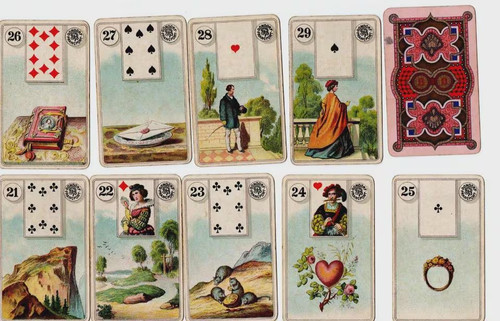 1900 mlle lenormand alte - 1900,