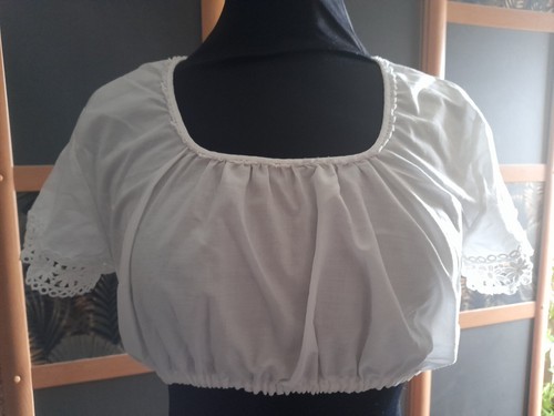 Dirndlbluse spitze 38 40 - dirndlbluse,