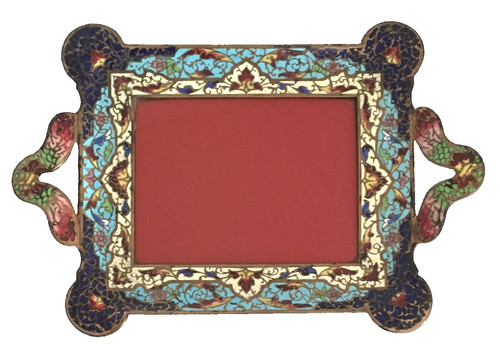 Antik tablet cloisonne emaille - antik,
